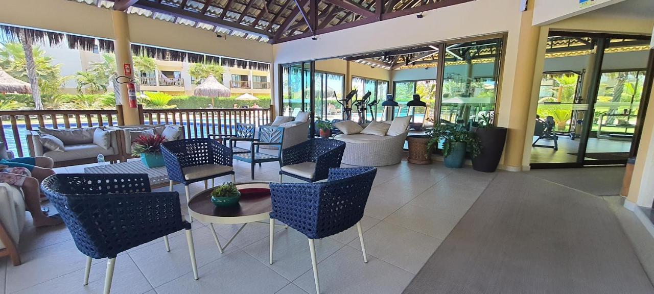 Paraiso Frente Mar!! 04 Pessoas-Pe Na Areia Vg Sun Cumbuco-Hidro, Sauna, Academia, Piscina,Cozinha Completa, Wifi, Parquinho Infantil Exteriör bild