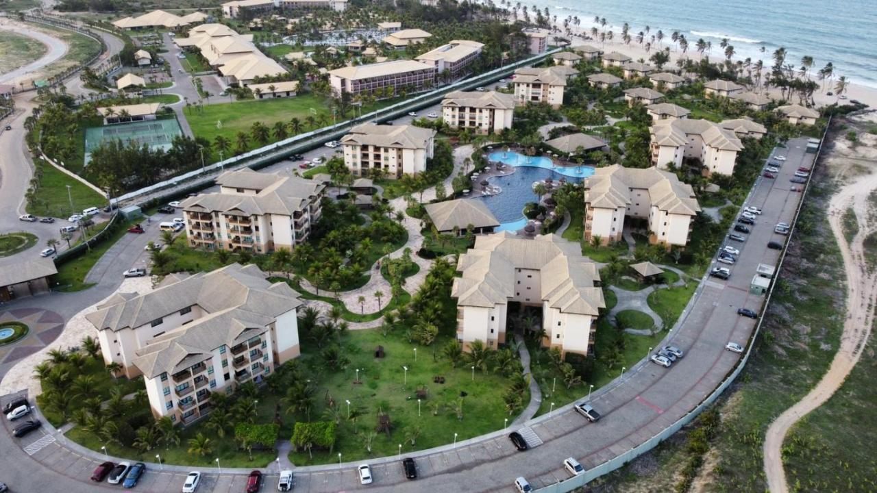 Paraiso Frente Mar!! 04 Pessoas-Pe Na Areia Vg Sun Cumbuco-Hidro, Sauna, Academia, Piscina,Cozinha Completa, Wifi, Parquinho Infantil Exteriör bild
