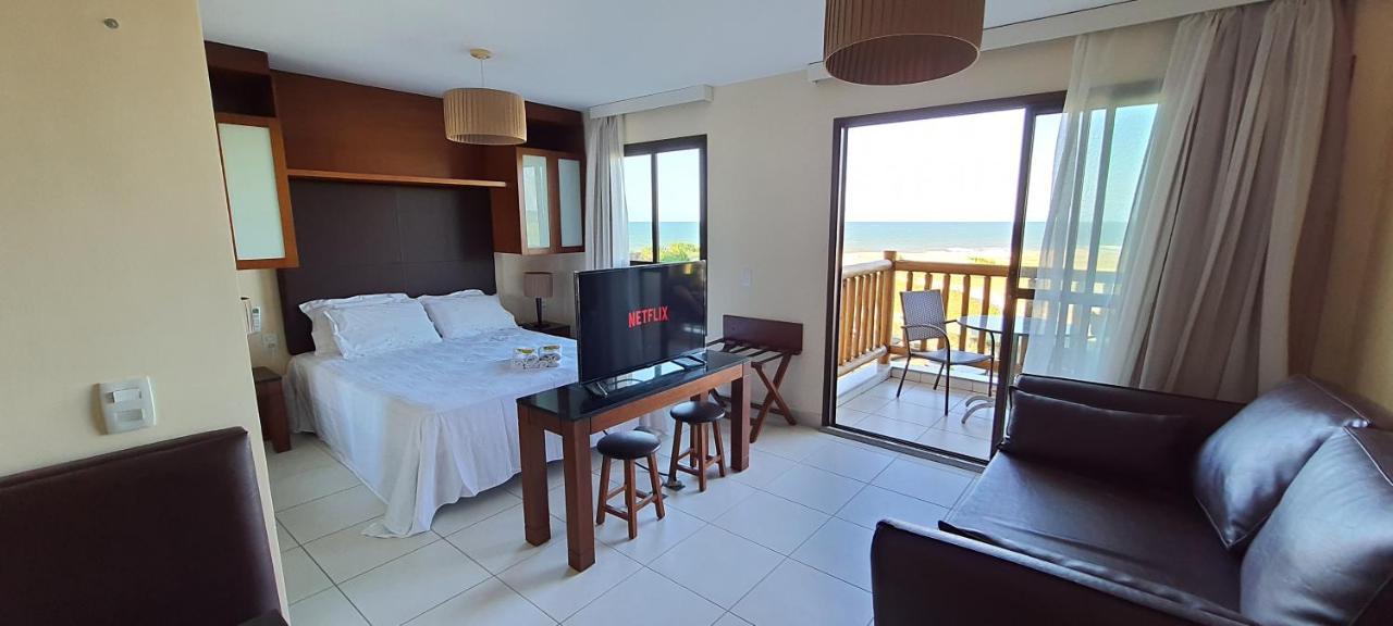 Paraiso Frente Mar!! 04 Pessoas-Pe Na Areia Vg Sun Cumbuco-Hidro, Sauna, Academia, Piscina,Cozinha Completa, Wifi, Parquinho Infantil Exteriör bild