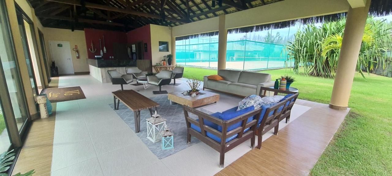 Paraiso Frente Mar!! 04 Pessoas-Pe Na Areia Vg Sun Cumbuco-Hidro, Sauna, Academia, Piscina,Cozinha Completa, Wifi, Parquinho Infantil Exteriör bild